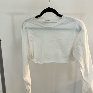 TNA cropped long sleeve shirt